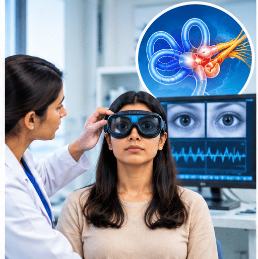 Vestibular function testing