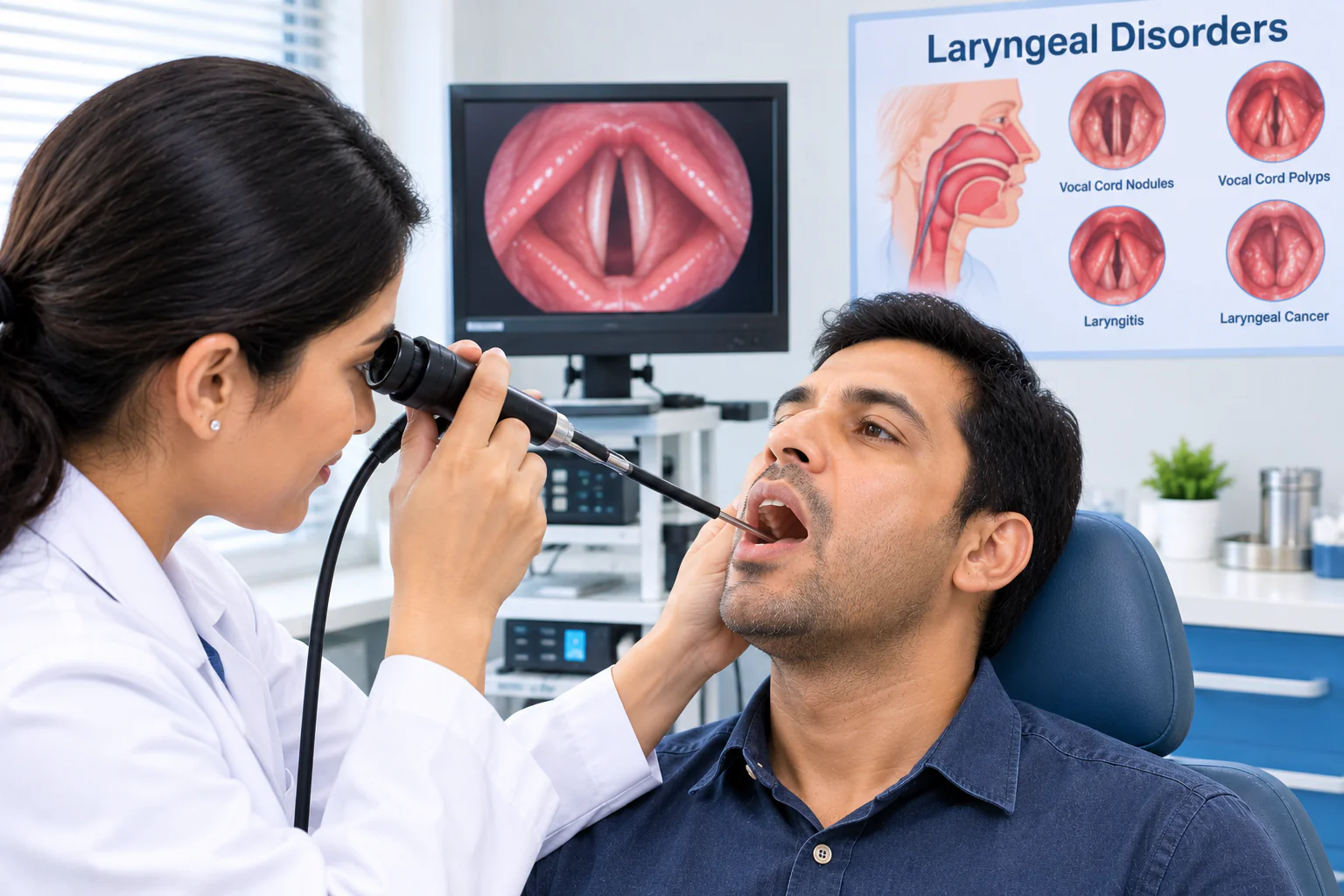 Laryngeal and voice box disorders