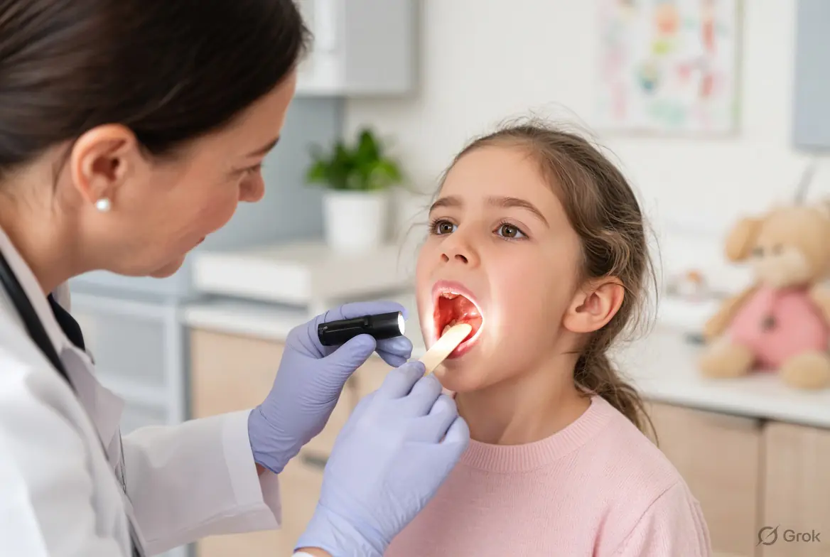 Tonsil disorders in children