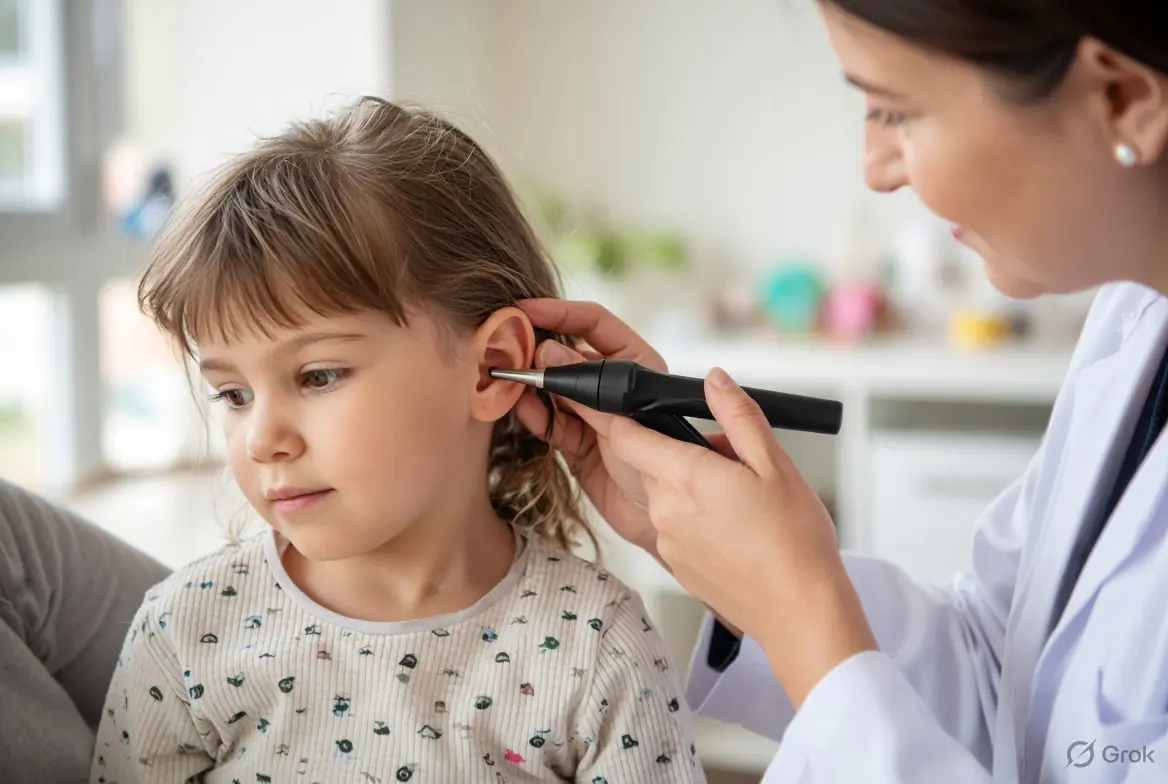 Recurrent ear infections in children