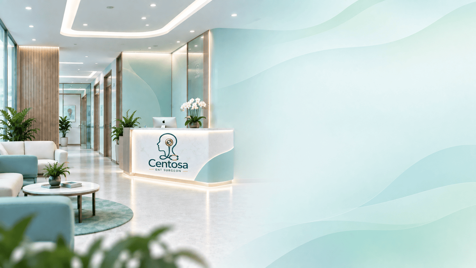 Centosa ENT and Hearing Care reception