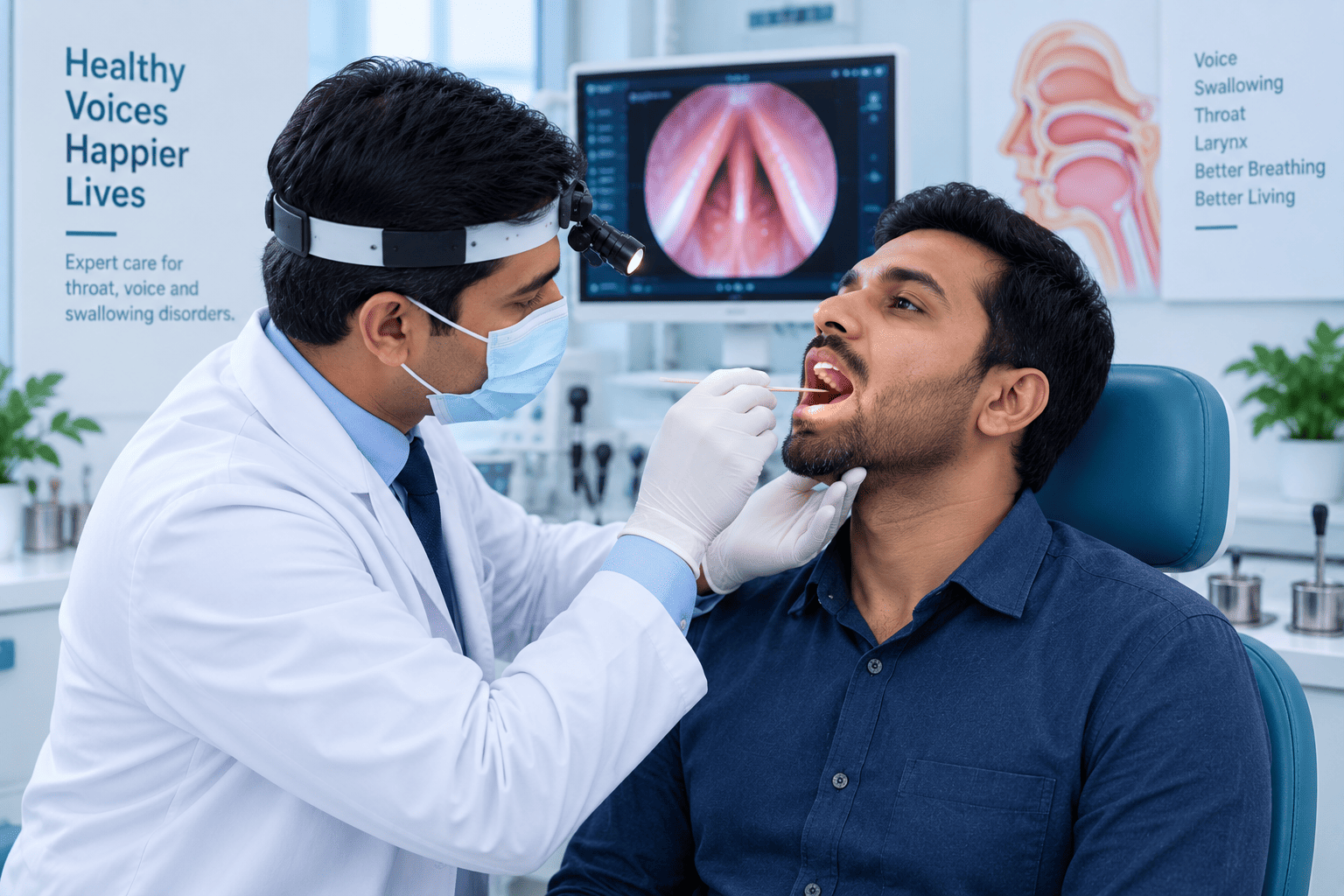 Throat, Voice & Swallowing Disorders